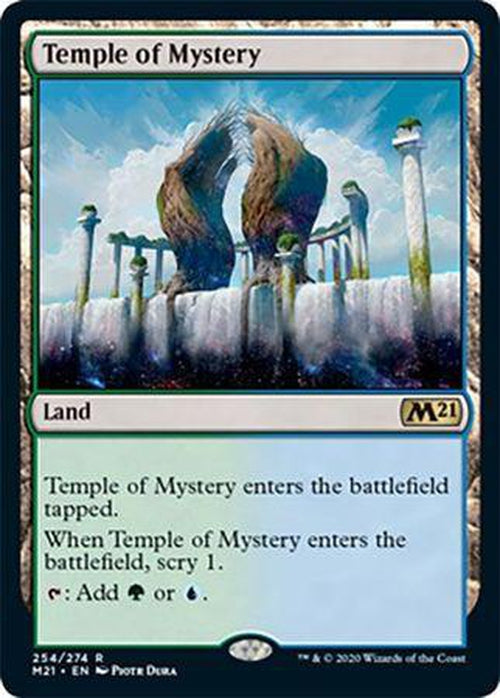 FOIL - Temple of Mystery 254/274 - Core Set 2021-Cherry Collectables