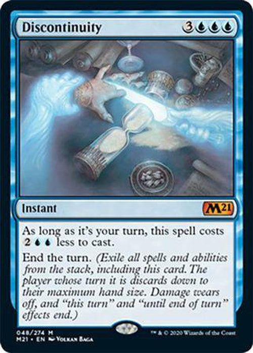 FOIL - Discontinuity 048/274 - Core Set 2021-Cherry Collectables