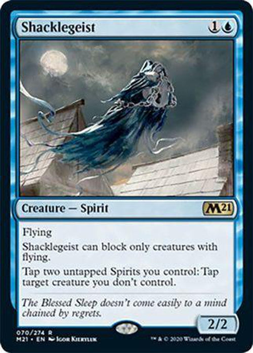 FOIL - Shacklegeist 070/274 - Core Set 2021-Cherry Collectables