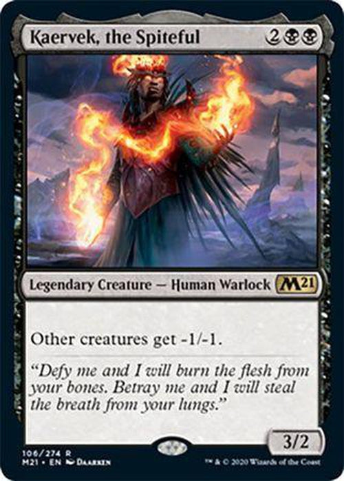 FOIL - Kaervek, the Spiteful 106/274 - Core Set 2021-Cherry Collectables