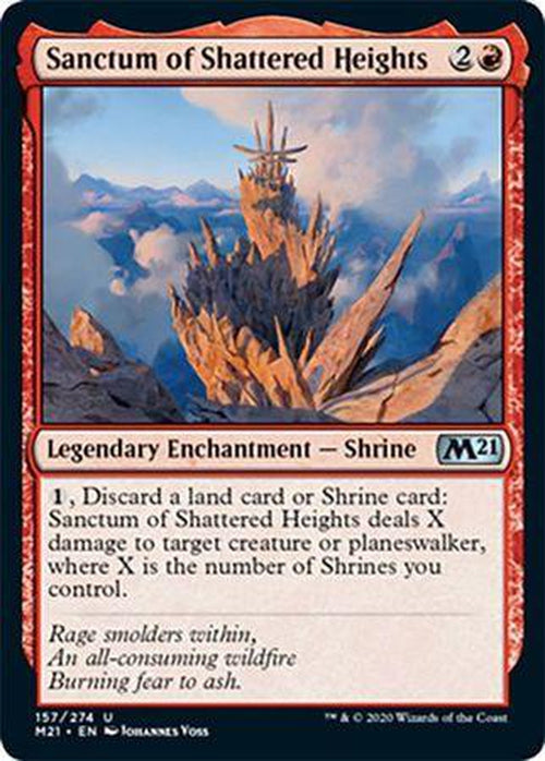 FOIL - Sanctum of Shattered Heights 157/274 - Core Set 2021-Cherry Collectables