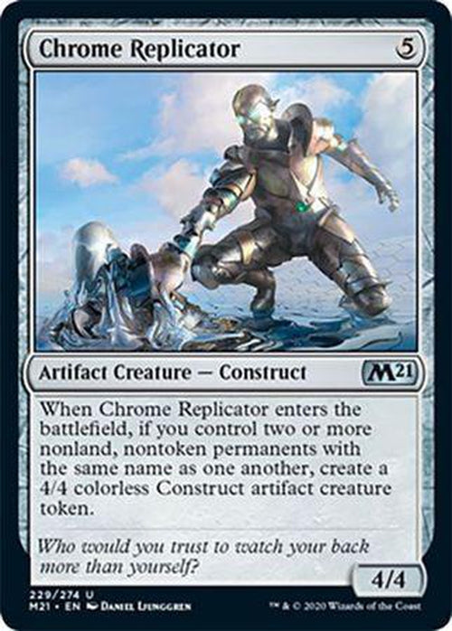 FOIL - Chrome Replicator 229/274 - Core Set 2021 - PLAYSET (4)-Cherry Collectables
