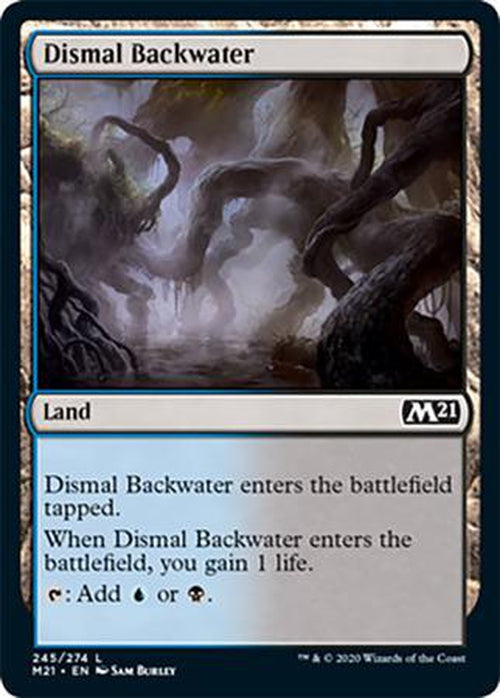FOIL - Dismal Backwater 245/274 - Core Set 2021-Cherry Collectables