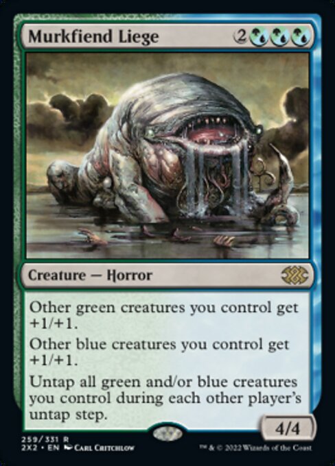 Murkfiend Liege 259 /331 - Rare Double Masters 2022