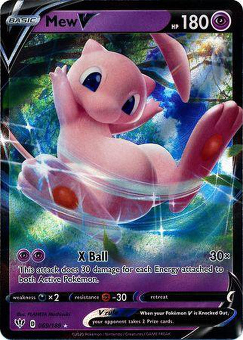 Mew V - 69/189 - Ultra Rare - Darkness Ablaze-Cherry Collectables