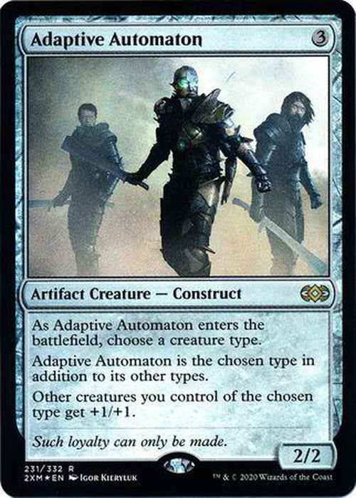 FOIL - Adaptive Automaton 231/332 - Double Masters - Rare-Cherry Collectables