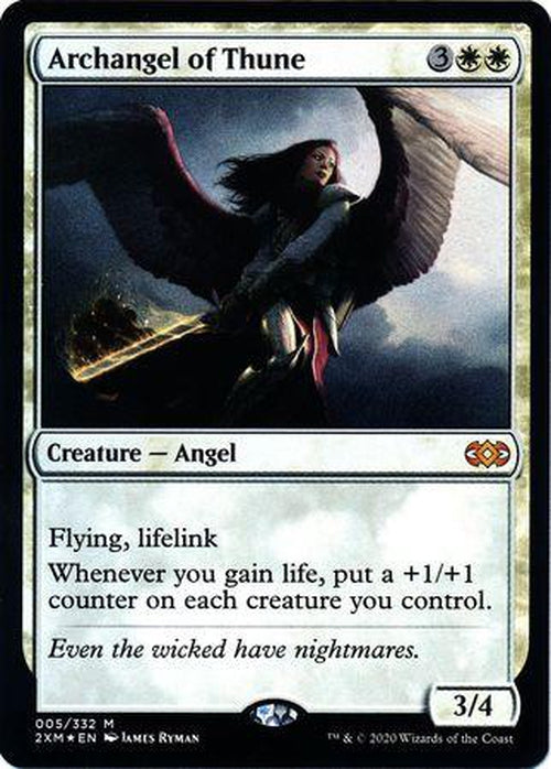 FOIL - Archangel of Thune 005/332 - Double Masters - Mythic-Cherry Collectables