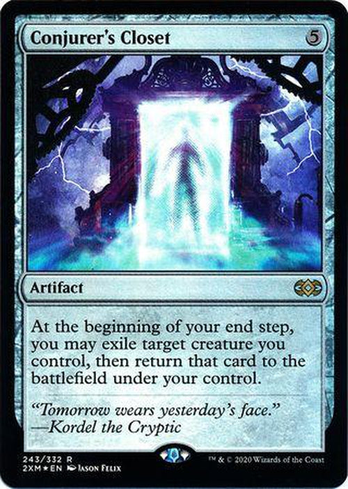FOIL - Conjurer's Closet 243/332 - Double Masters - Rare-Cherry Collectables