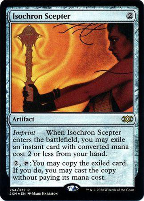 FOIL - Isochron Scepter 264/332 - Double Masters - Rare-Cherry Collectables