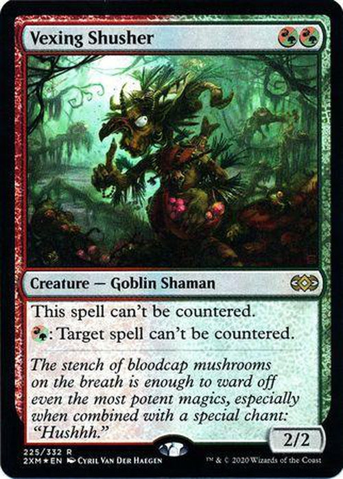 FOIL - Vexing Shusher 225/332 - Double Masters - Rare-Cherry Collectables