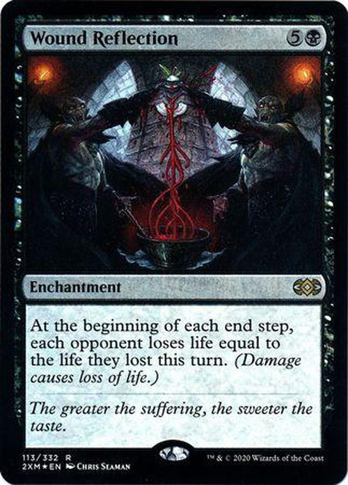 FOIL - Wound Reflection 113/332 - Double Masters - Rare-Cherry Collectables