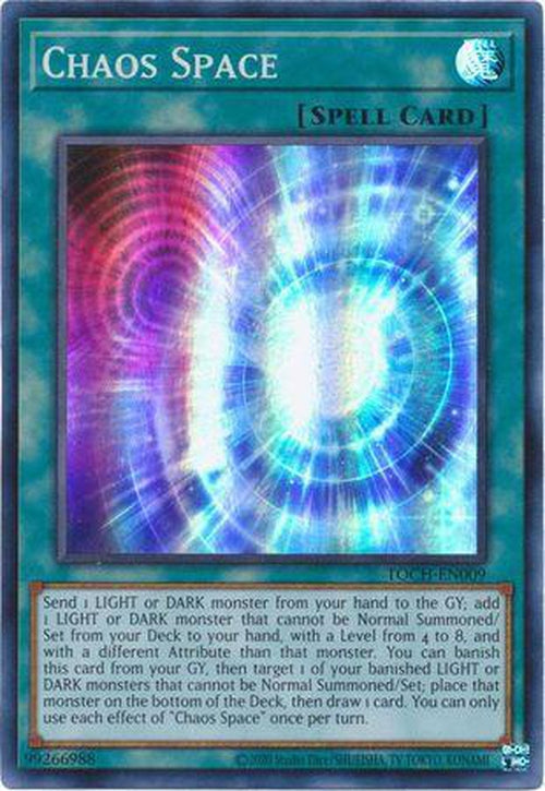 Chaos Space - TOCH-EN009 - Super Rare UNLIMITED-Cherry Collectables