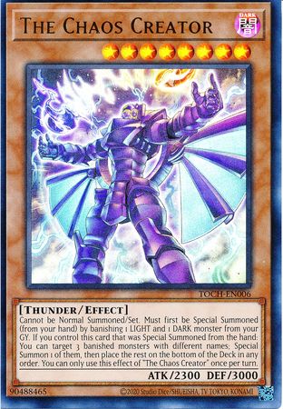 The Chaos Creator - TOCH-EN006 - Ultra Rare Unlimited