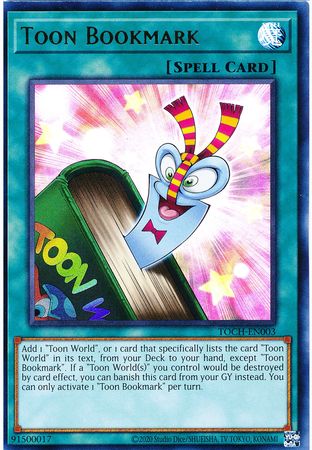 Toon Bookmark - TOCH-EN003 - Ultra Rare Unlimited
