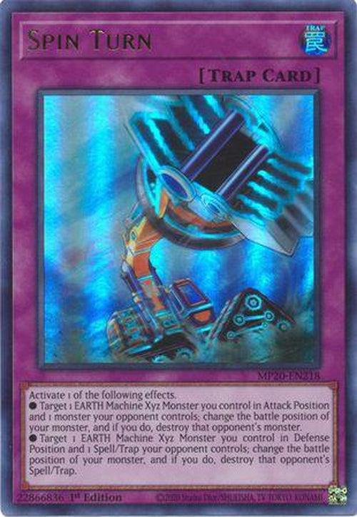 Spin Turn - MP20-EN218 - Ultra Rare 1st Edition-Cherry Collectables