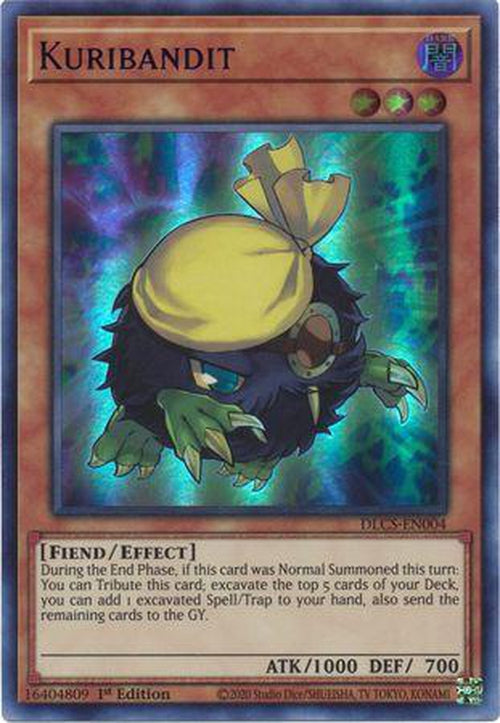 BLUE Kuribandit - DLCS-EN004 - Ultra Rare 1st Edition-Cherry Collectables