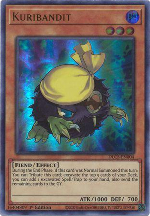 PURPLE Kuribandit - DLCS-EN004 - Ultra Rare 1st Edition-Cherry Collectables