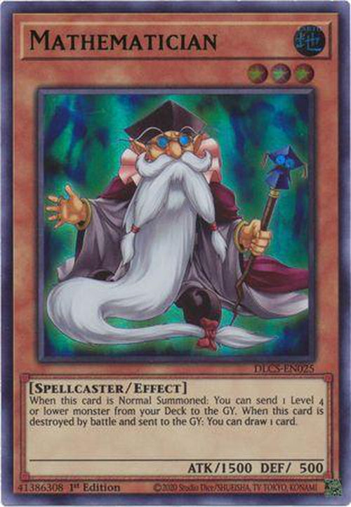 GREEN Mathematician - DLCS-EN025 - Ultra Rare 1st Edition-Cherry Collectables