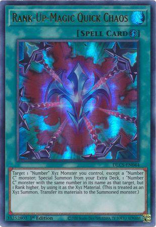 Rank-Up-Magic Quick Chaos - DLCS-EN044 - Ultra Rare 1st Edition-Cherry Collectables