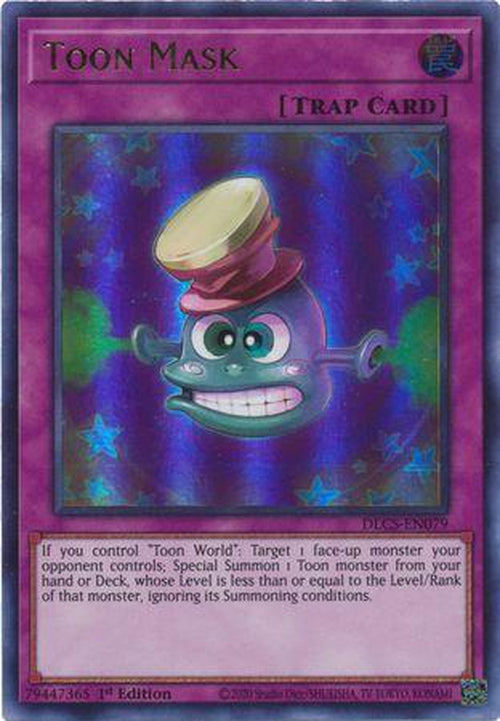 Toon Mask - DLCS-EN079 - Ultra Rare 1st Edition-Cherry Collectables