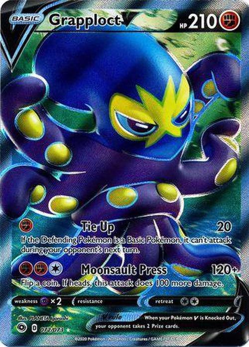 Grapploct V - 072/073 - FULL ART Ultra Rare - Champions Path-Cherry Collectables