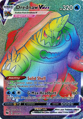 Drednaw VMAX - 075/073 - HYPER Rare - Champions Path-Cherry Collectables