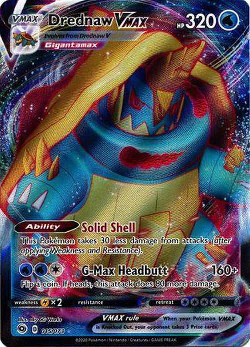 Drednaw VMAX - 015/073 - Ultra Rare - Champions Path-Cherry Collectables