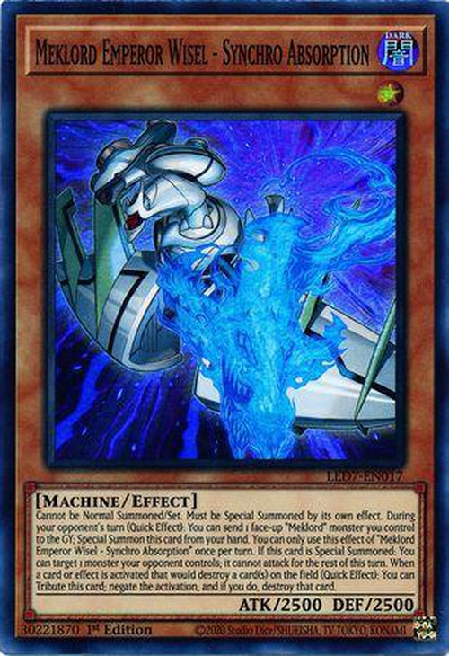 Meklord Emperor Wisel - Synchro Absorption - Led7-en017
