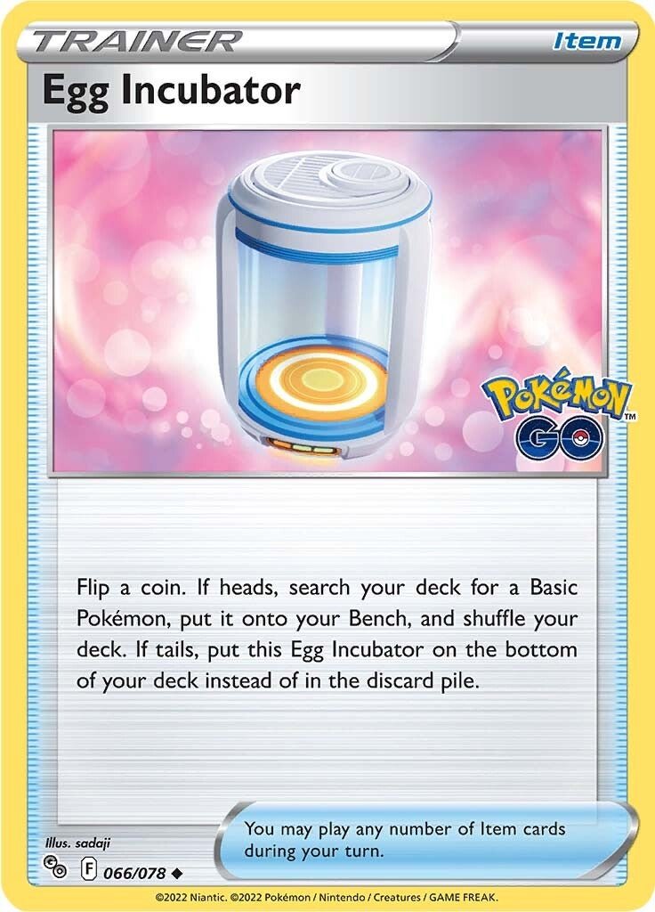 Egg Incubator - 066/078 - Uncommon Pokemon Go