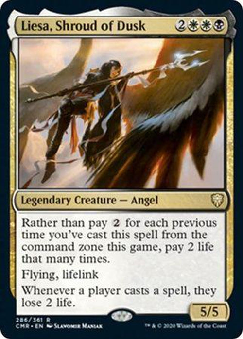FOIL Liesa, Shroud of Dusk 286/361 - Rare Commander Legends-Cherry Collectables
