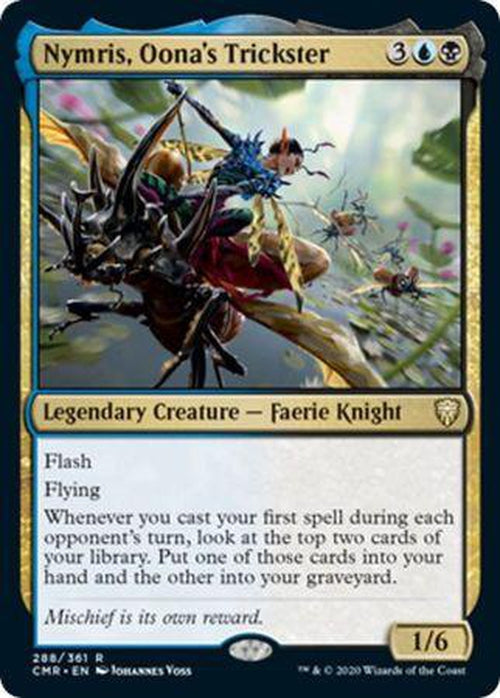 FOIL Nymris, Oona's Trickster 288/361 - Rare Commander Legends-Cherry Collectables