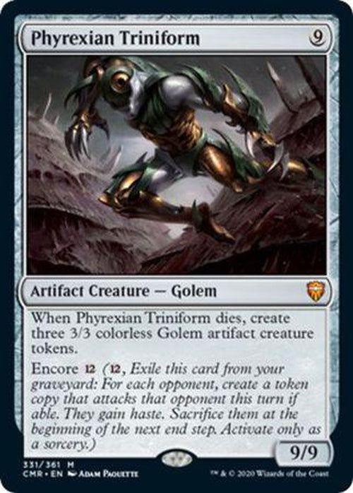 FOIL Phyrexian Triniform 331/361 - Mythic Commander Legends-Cherry Collectables