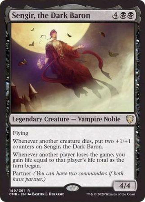 FOIL Sengir, the Dark Baron 149/361 - Rare Commander Legends-Cherry Collectables