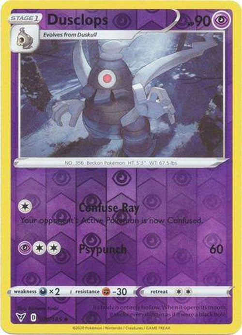 REVERSE HOLO Dusclops - 070/185 - Uncommon - Vivid Voltage-Cherry Collectables