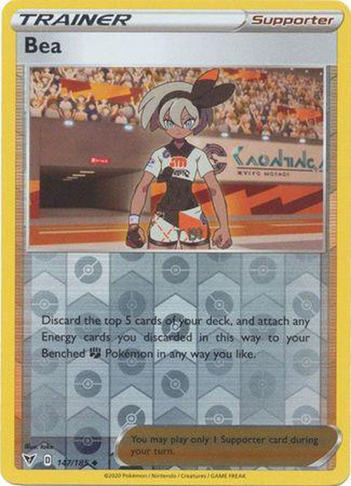 REVERSE HOLO Bea - 147/185 - Uncommon - Vivid Voltage-Cherry Collectables