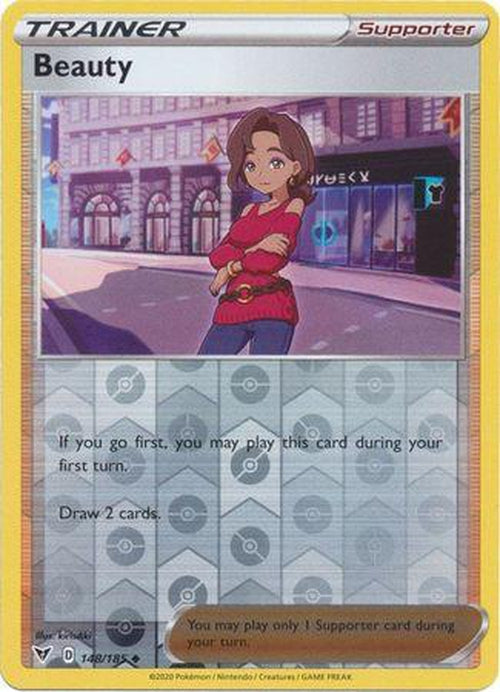 REVERSE HOLO Beauty - 148/185 - Uncommon - Vivid Voltage-Cherry Collectables
