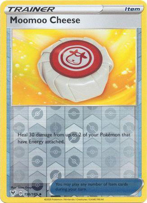 REVERSE HOLO Moomoo Cheese - 156/185 - Uncommon - Vivid Voltage-Cherry Collectables
