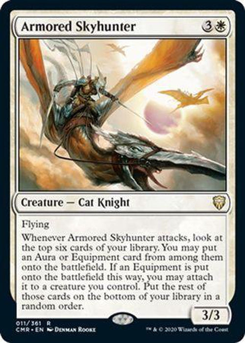 FOIL Armored Skyhunter 011/361 - Rare Commander Legends-Cherry Collectables