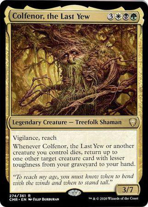 FOIL Colfenor, the Last Yew 274/361 - Rare Commander Legends-Cherry Collectables