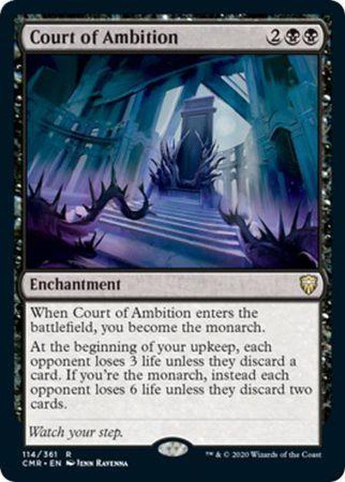 FOIL Court of Ambition 114/361 - Rare Commander Legends-Cherry Collectables