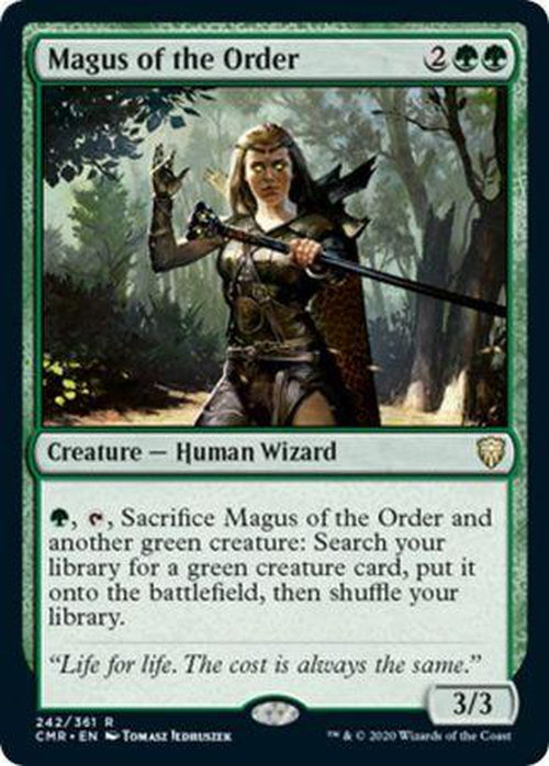 FOIL Magus of the Order 242/361 - Rare Commander Legends-Cherry Collectables