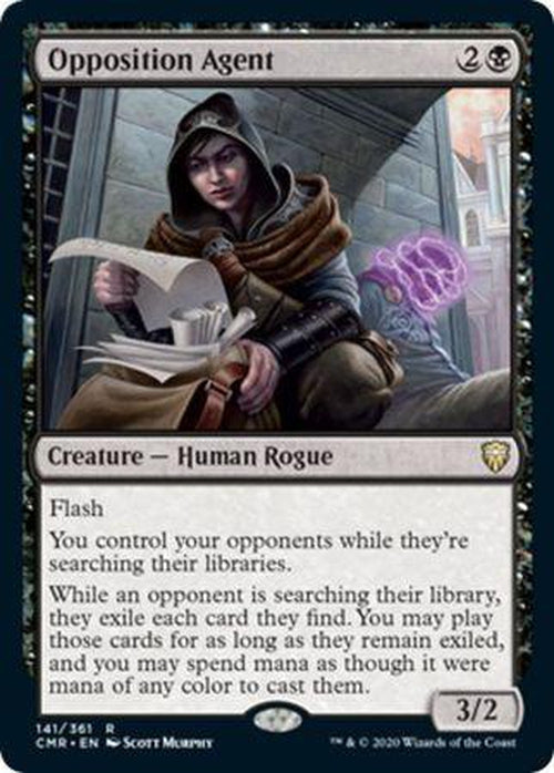 FOIL Opposition Agent 141/361 - Rare Commander Legends-Cherry Collectables