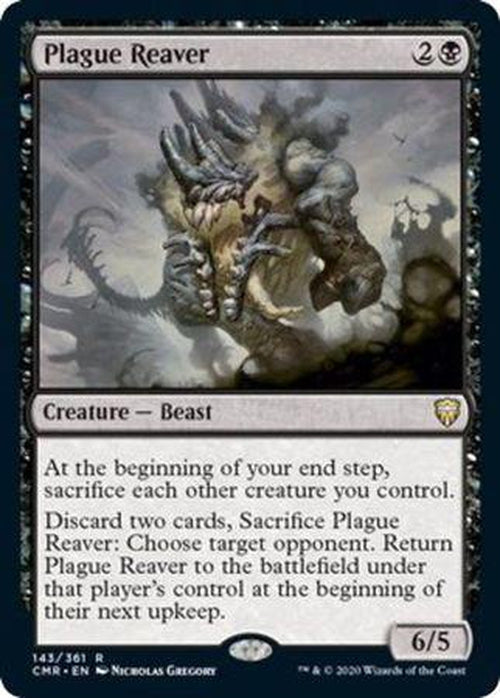 FOIL Plague Reaver 143/361 - Rare Commander Legends-Cherry Collectables