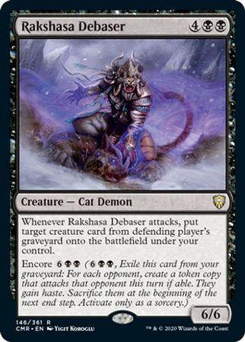 FOIL Rakshasa Debaser 146/361 - Rare Commander Legends-Cherry Collectables