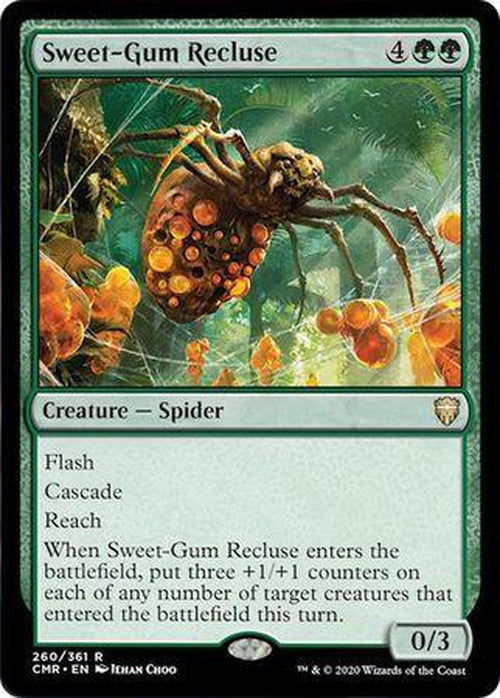 FOIL Sweet-Gum Recluse 260/361 - Rare Commander Legends-Cherry Collectables