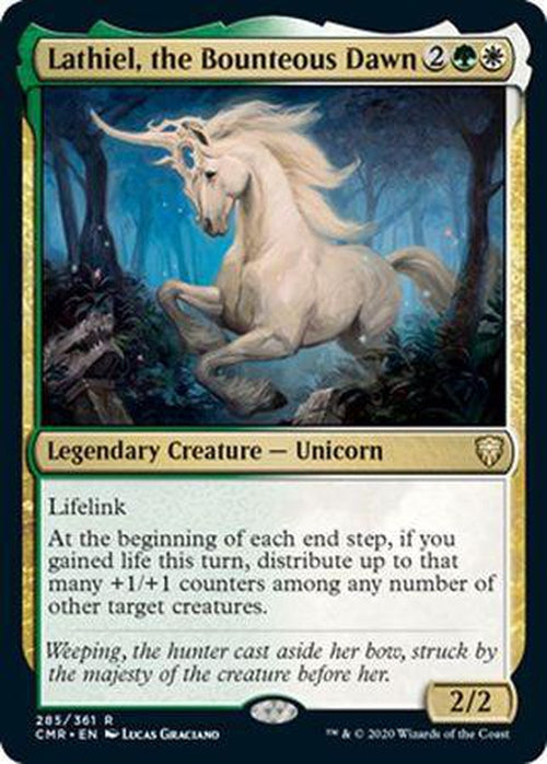 FOIL Lathiel, the Bounteous 285/361 - Rare Commander Legends-Cherry Collectables