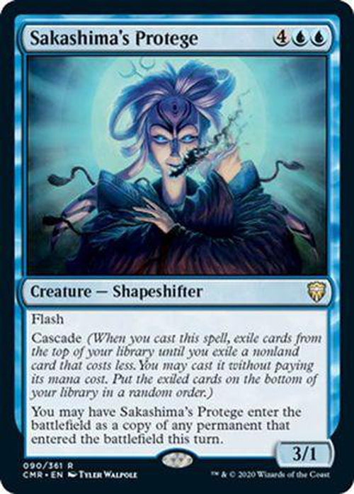 FOIL Sakashima's Protege 090/361 - Rare Commander Legends-Cherry Collectables