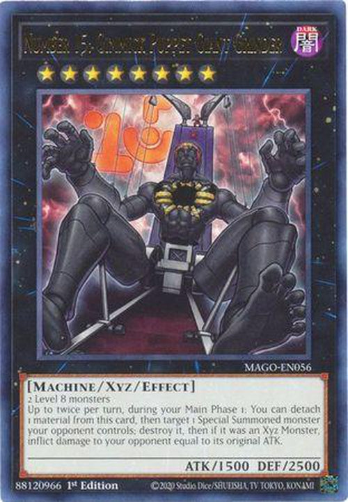 Number 15: Gimmick Puppet Giant Grinder - MAGO-EN056 -Rare 1st Edition-Cherry Collectables