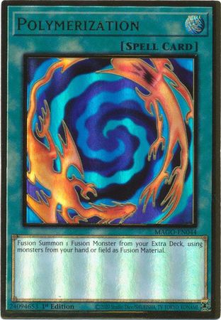 Polymerization - MAGO-EN044 - Premium Gold Rare 1st Edition-Cherry Collectables