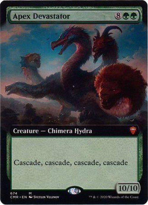 EXTENDED ART Apex Devastator 674 - Commander Legends-Cherry Collectables